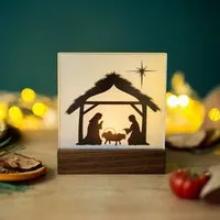 klotzaufklotz klotzaufklotz Weihnachtskrippe Mini Bethlehem – Produktbild 1 von 1