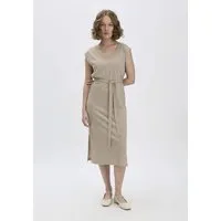 hessnatur hessnatur Jersey Kleid Midi Relaxed aus Leinen und Bio-Baumwolle – Produktbild 1 von 1
