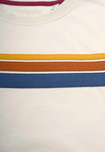 Band of Rascals Band of Rascals 70th Stripes T-Shirt, Cream, – Produktbild 4 von 6