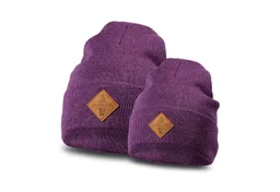 Soulbuddy Strickmütze Partnerlook Beanie Mütze für Damen, Herren & Kinder (Set, 1x Eltern Beanie & 1x Kids Beanie, OEKO-TEX® Standard 100 zertifiziert) – Produktbild 1 von 1