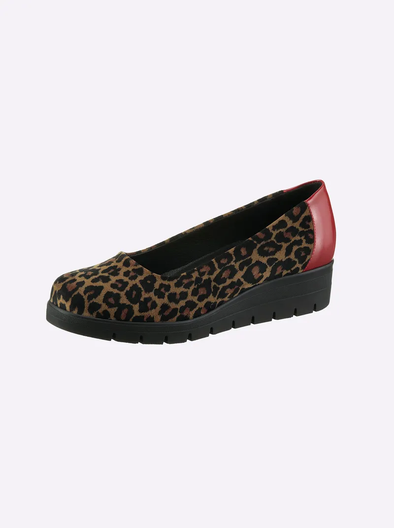 heine Ballerina braun-schwarz, Braun-schwarz, – Produktbild 1 von 3