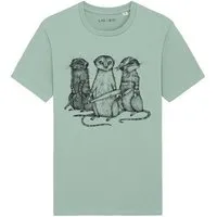 LIGARTI LIGARTI T-Shirt – Erdmann Gang, Mintgrün, – Produktbild 2 von 4