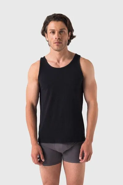 Barrio 13 Barrio 13 Unterhemd 3er Pack Tank Top für Herren Achselshirt, Schwarz, – Produktbild 1 von 4