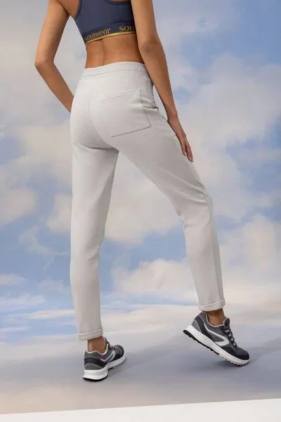 Soulwear Soulwear Damen Sweat Pants Cozy knöchellang, Grau, – Produktbild 2 von 4