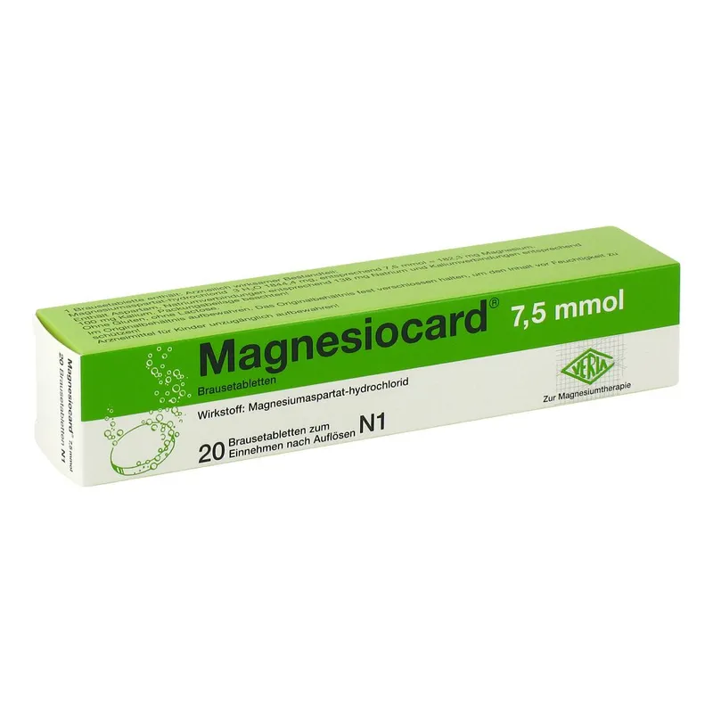 Magnesiocard Magnesiocard 7,5 mmol Brausetabletten – Produktbild 3 von 3
