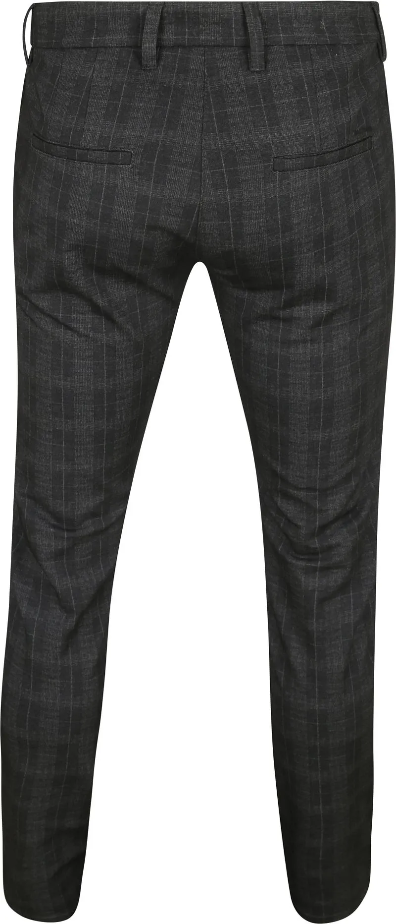 MAC Mac Chino Griffin Karo Anthrazit - Größe W 36 - L 32, Grau, – Produktbild 4 von 4