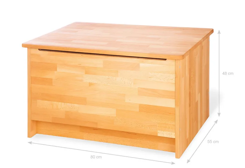 Pinolino Pinolino Truhe, Buche geölt, Natur, – Produktbild 1 von 1