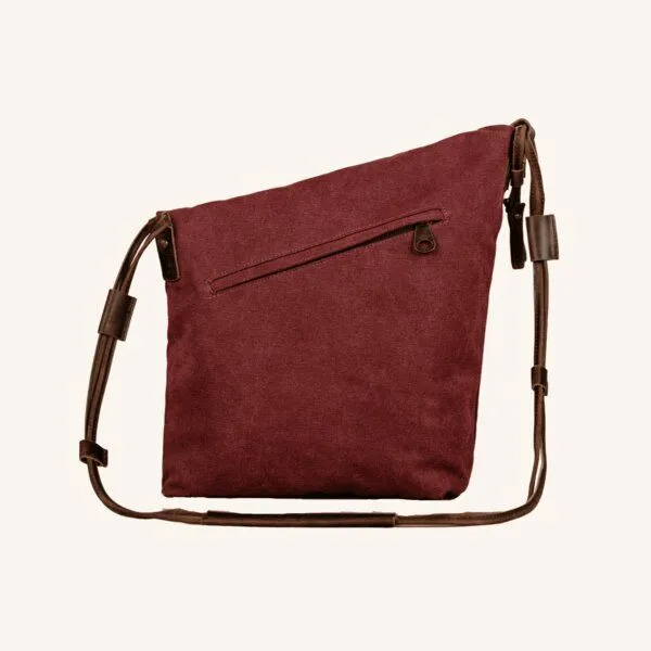 NORDLICHT NORDLICHT Tasche aus Bio-Baumwolle SMILLA, Rot, – Produktbild 4 von 4