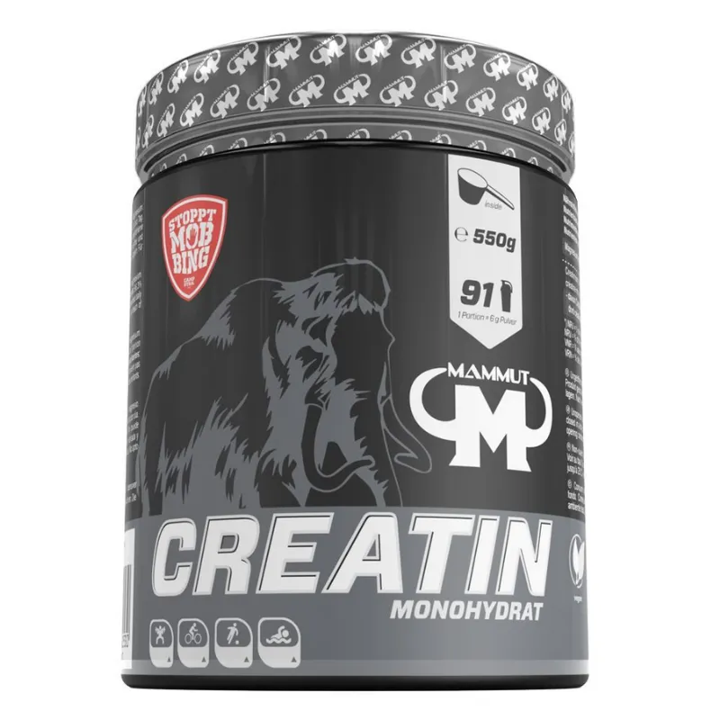 Mammut Nutrition Mammut Nutrition Creatine Monohydrate Powder 550 g – Produktbild 1 von 1