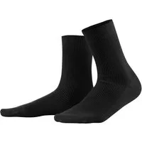 Living Crafts LIVING CRAFTS - Unisex Socken - Schwarz (51% Bio-Baumwolle; 46% Bio-Wolle; 3% Elasthan), Nachhaltige Mode, Bio Bekleidung, Schwarz, – Produktbild 1 von 3