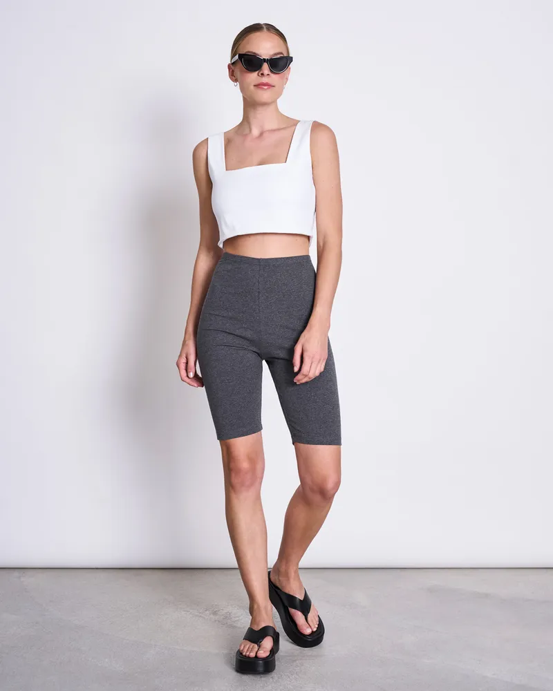 JAN N JUNE JAN 'N JUNE Damen vegan Crop Top Cancun Weiß, Weiß, – Produktbild 1 von 3