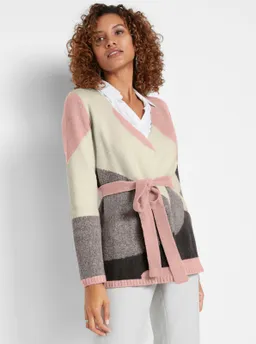 Witt Strickjacke champagner-puder-gemustert – Produktbild 1 von 1