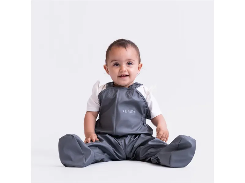 BMS BMS "BabyBuddy" Krabbel- und Regenhose SoftSkin cool grey Gr.1 (8-16 Monate), Grau, – Produktbild 2 von 2