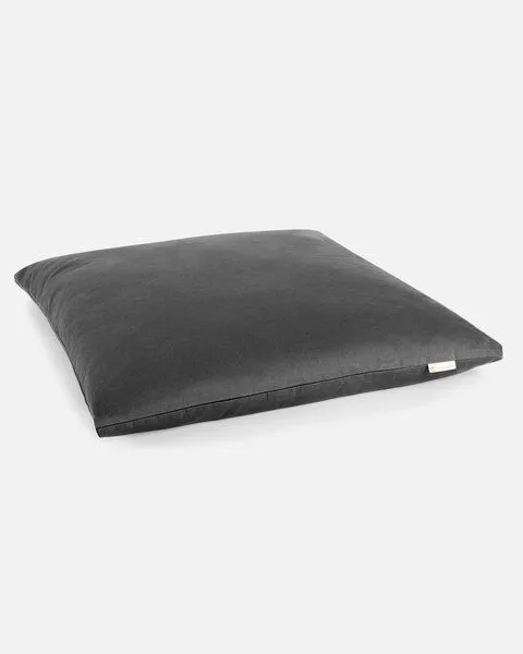 Lotuscrafts Lotuscrafts Meditationsmatte Zabuton Deluxe - Extra Dick - GOTS Zertifiziert, Schwarz, – Produktbild 1 von 4