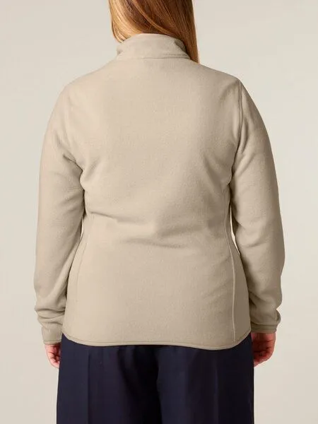 Human Family Human Family Basic Damen Fleecejacke "Guide" aus recyceltem Polyester, Sand, – Produktbild 3 von 4