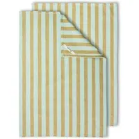 Tranquillo TRANQUILLO 2er-Set Geschirrtücher VIVID LINES, GOTS-zert. Bio-Baumwolle – Produktbild 1 von 1