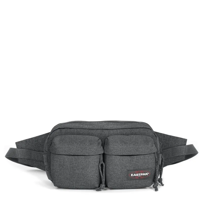 Eastpak Eastpak Bumbag Double Bauchtasche / Querträgertasche Black Denim, Grey, – Produktbild 1 von 1