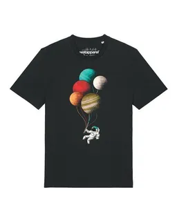 watapparel watapparel T-Shirt Unisex Balloon Spaceman – Produktbild 1 von 1