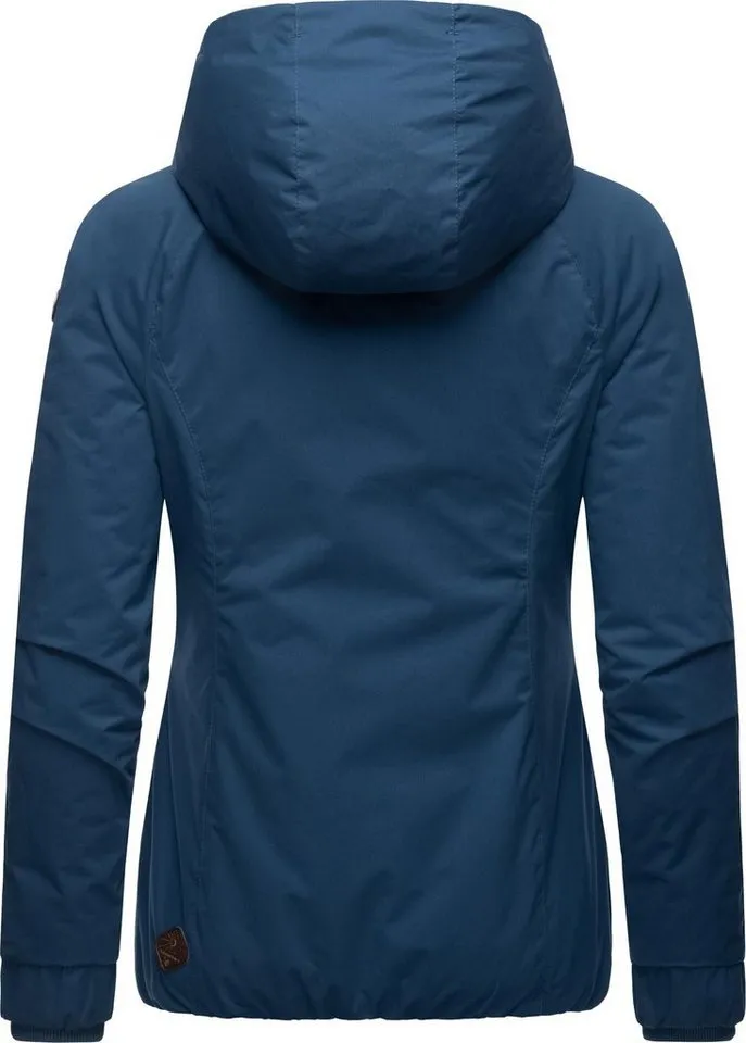 ragwear ragwear Winterjacke Dizzie Winter wasserdichte Outdoorjacke mit Kapuze für den Winter, Blau, – Produktbild 4 von 5