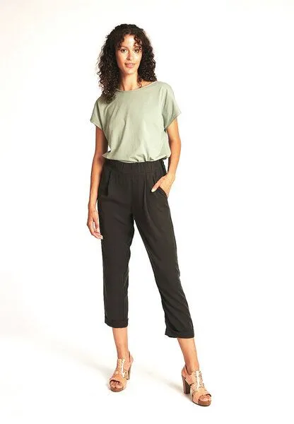 WiDDA berlin WiDDA berlin Hose Jupp aus Tencel, Schwarz, – Produktbild 2 von 4