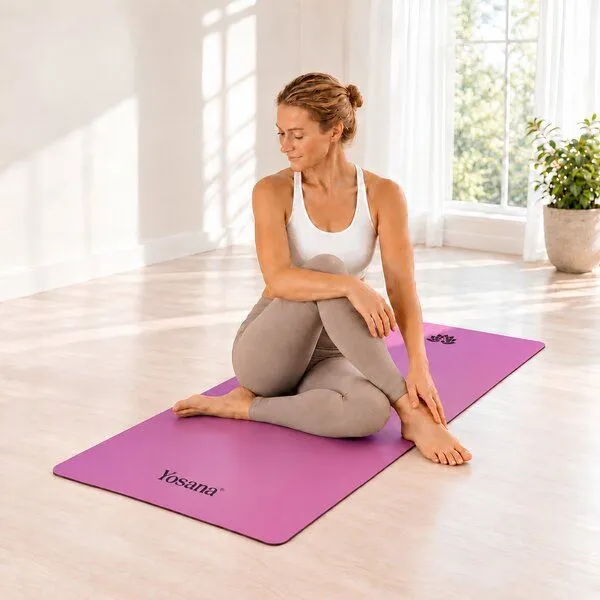 Yosana Yosana Yogamatten Starter Set 4-Teilig, Flieder, – Produktbild 8 von 8