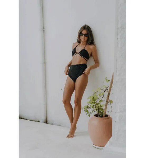 Anekdot Anekdot Bikini Set Versatile Top + Core High Slip, Black, – Produktbild 3 von 4