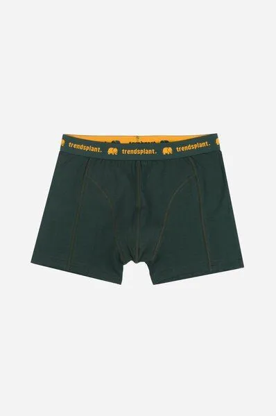 Trendsplant Trendsplant Organic Essential Boxer Briefs Green, Grün, – Produktbild 1 von 4