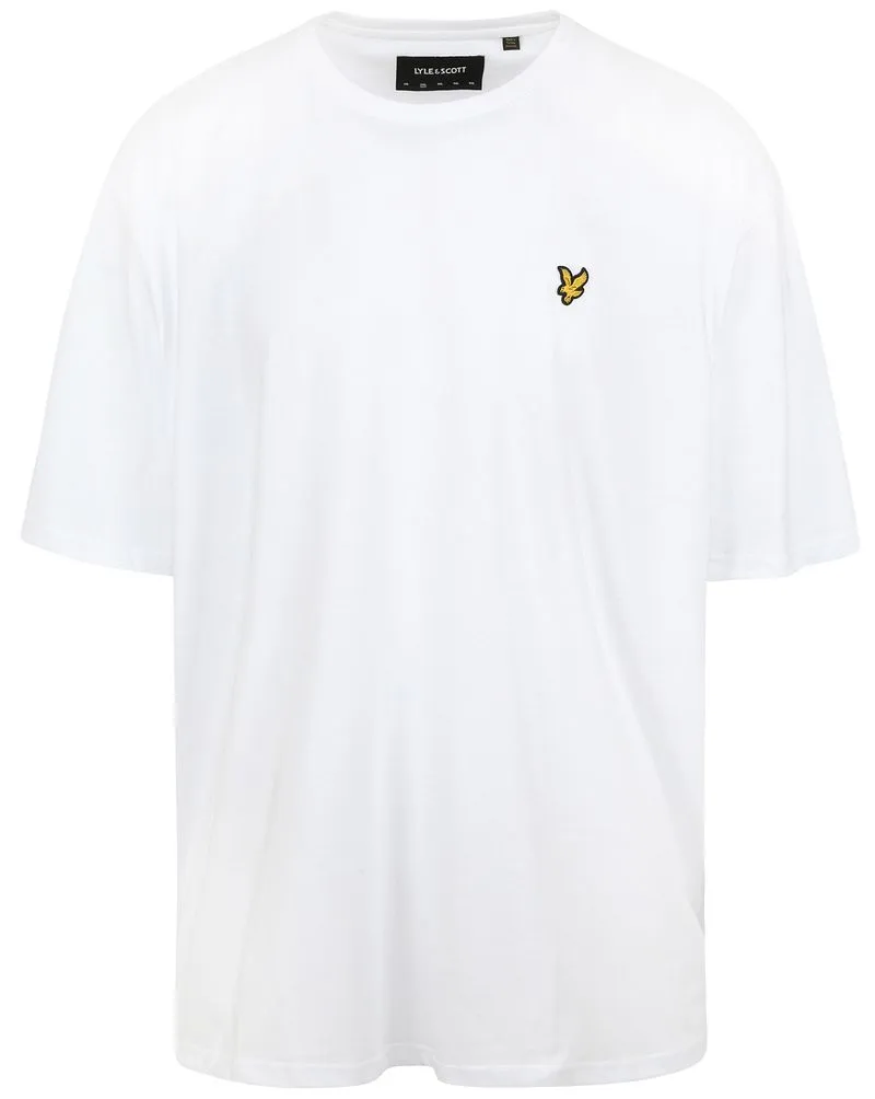 Lyle and Scott Lyle und Scott Plussize T-shirt Weiß - Größe 5XL, Weiß, – Produktbild 2 von 4