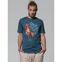 watapparel watapparel T-Shirt Unisex Grimmiger Gockel, Stargazer, – Produktbild 1 von 1