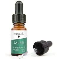 NeoOrganic NeoOrganic Bio-Salbeiöl (Salvia Officinalis) naturreines äth. BIO-Öl - 10ml – Produktbild 1 von 1