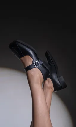 Prev Prev Damen vegan Schuhe Jenny Ii Mitternacht Schwarz – Produktbild 1 von 1