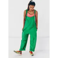 The Driftwood Tales The Driftwood Tales Damen vegan Jumpsuit Upcycled 100% Leinen Grün – Produktbild 1 von 1