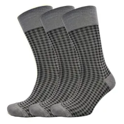 BLS Organic BLS Organic 3er Pack GOTS zertifiziert 98 % Bio-Baumwolle Quadrat Design Socken – Produktbild 1 von 1