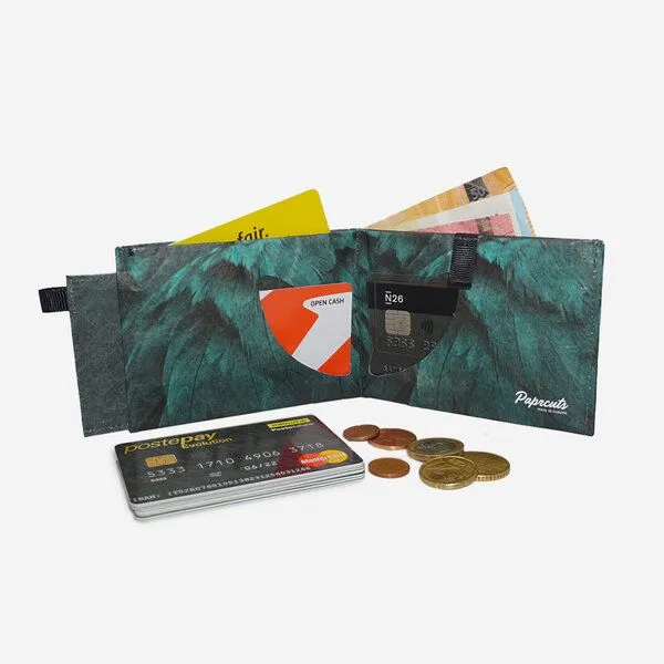paprcuts paprcuts RFID Portemonnaie Pro, Ara 2.0. (grün), – Produktbild 4 von 4