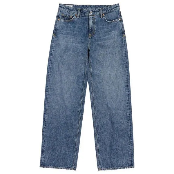 Kings Of Indigo Kings Of Indigo JOAN Low Rise Loose Ceky Blue Worn – Produktbild 1 von 8
