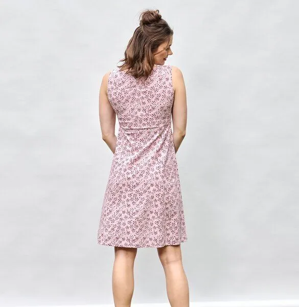 CON_STANT CON_STANT Kurzkleid 95% Baumwolle (kbA), Haori powder, – Produktbild 2 von 2
