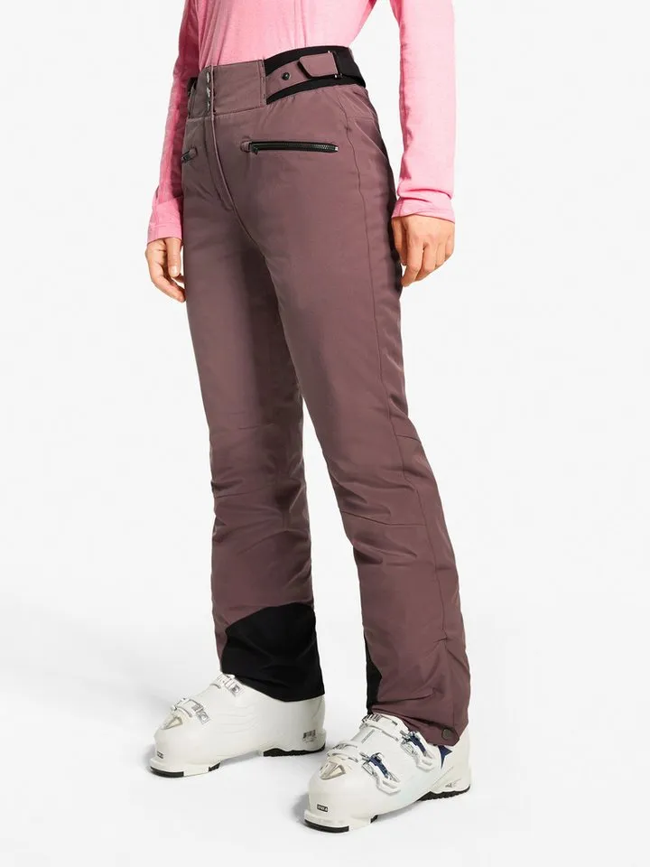Ziener Ziener Skihose TILLA-Z AQUASHIELD® DAMEN Slim Fit, wasser- u. winddicht, atmungsaktiv, warm durch PrimaLoft®, Lila, – Produktbild 3 von 4