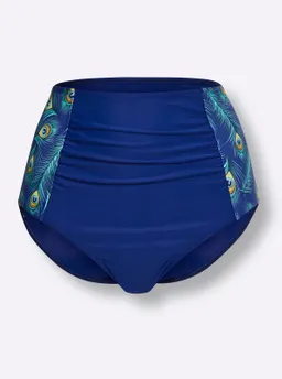 feel good Bikini-Slip royalblau-blaugrün-bedruckt – Produktbild 1 von 1