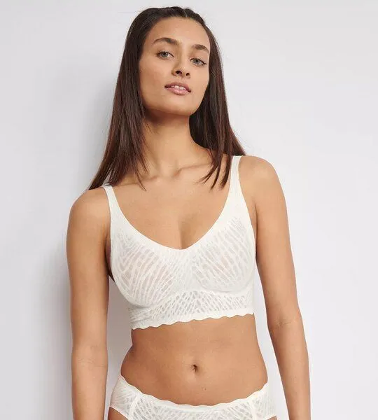 Sloggi Sloggi ZERO FEEL BLISS Bralette, Silk white, – Produktbild 1 von 4
