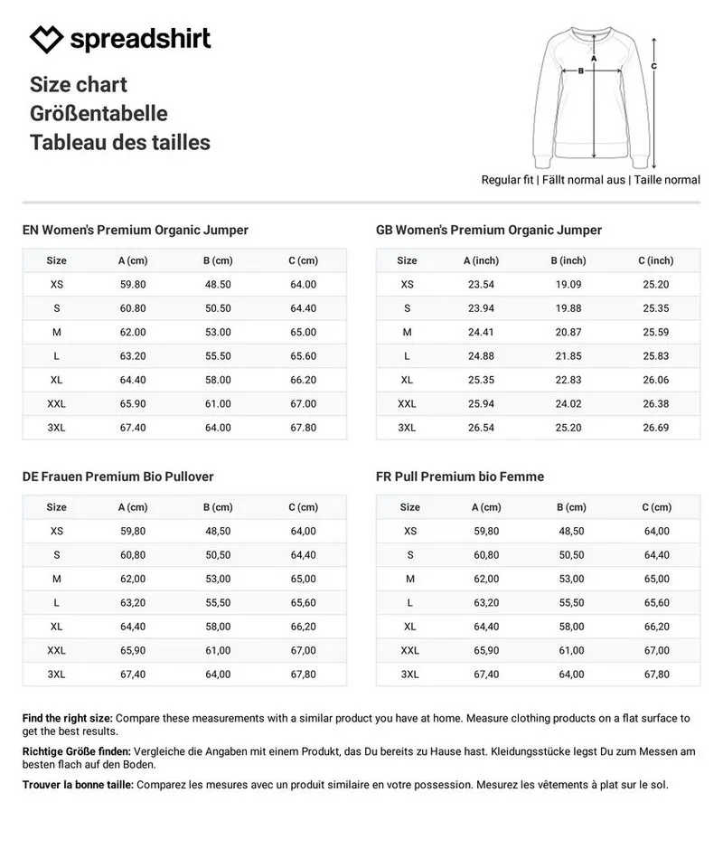 Spreadshirt Sweatshirt Peanuts Snoopy Und Woodstock Damen Premium Pullover (1-tlg) Normaler Schnitt für optimale Passform, Grau, – Produktbild 3 von 4