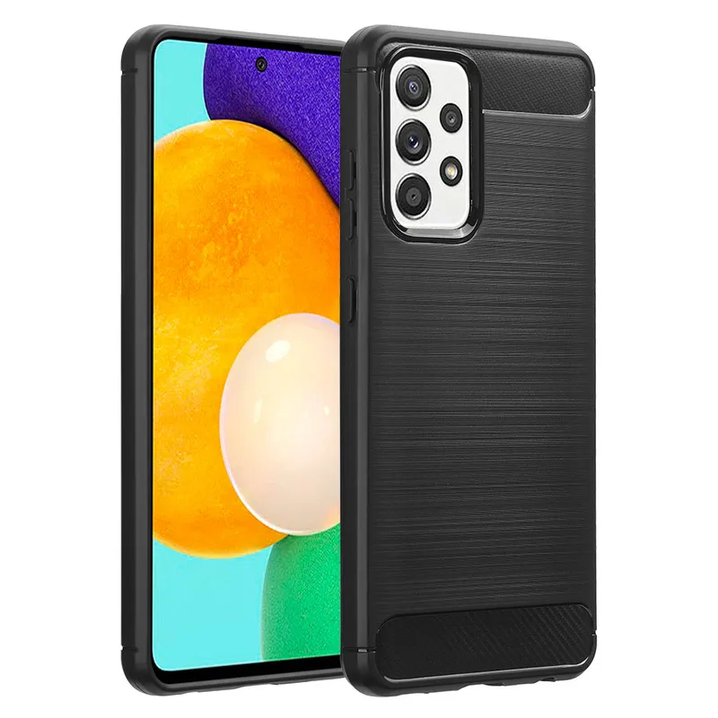 imoshion imoshion Brushed Back Cover für das Samsung Galaxy A52(s) (5G/4G), Schwarz, – Produktbild 1 von 1