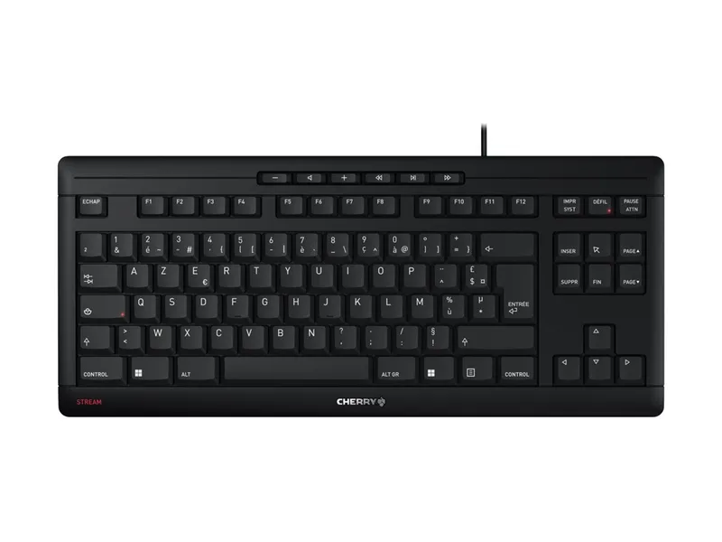 Cherry Cherry STREAM KEYBOARD TKL | jk-8600fr-2 | Tastatur - USB – Produktbild 1 von 1