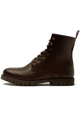 Will's Vegan Store Will's Vegan Store Herren vegan Rangers Stiefel Dunkelbraun – Produktbild 1 von 1