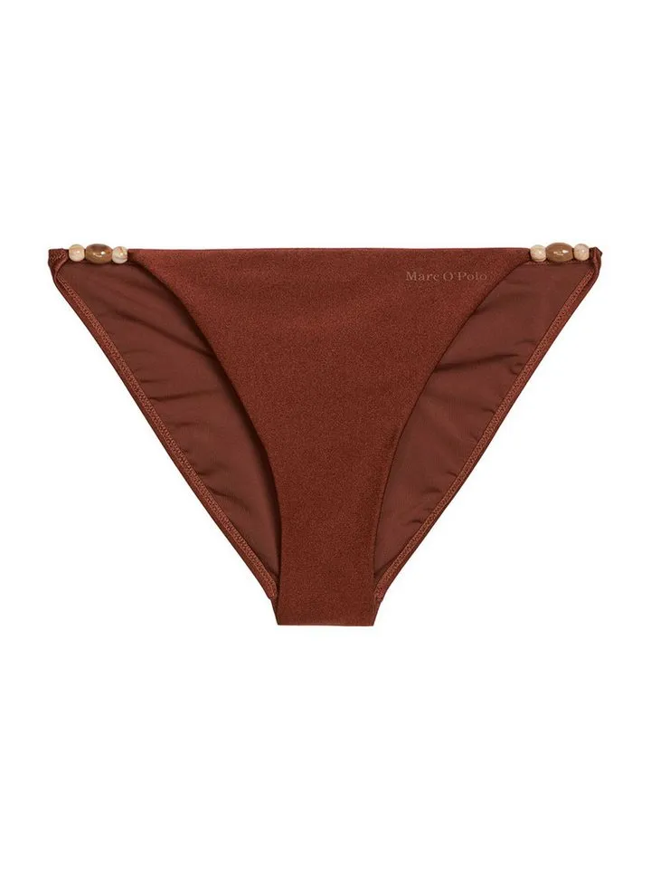 Marc O'Polo Marc O'Polo Bikini-Hose Breezy Leaf Bikini Slip, Bikini Unterteil, Bikinihose, Braun, – Produktbild 2 von 4