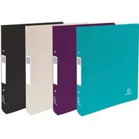 Exacompta 12 Exacompta Ringbücher "Titan", DIN A4 Maxi, 2 Ringe, RB 40 mm, sortiert – Produktbild 1 von 1