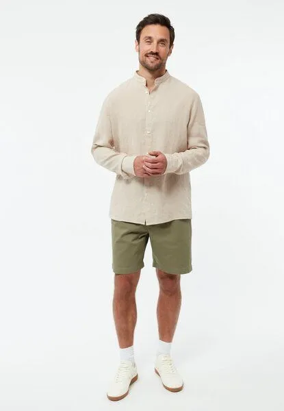 Givn Berlin Givn Berlin Langarmhemd GBWES aus Leinen, Oat beige (linen), – Produktbild 2 von 4
