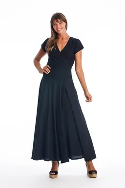 RAVENS VIEW IBIZA RAVENS VIEW IBIZA Damen vegan Kleid Veronika St Schwarz – Produktbild 1 von 1