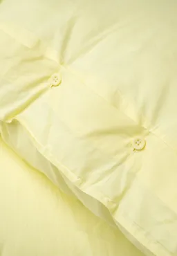 MELA MELA unisex vegan Bettwäsche-Set Bhanu Soft Lemon Yellow – Produktbild 1 von 1