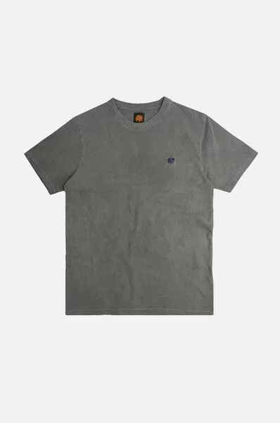 Trendsplant Trendsplant Essential Pigment T-Shirt Vintage Indigo, Grau, – Produktbild 1 von 4