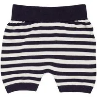 Sense Organics sense-organics Baby Shorts *Lu Streifen gelb/weiss o. navy/weiss* Strick GOTS Sense Organics – Produktbild 1 von 1